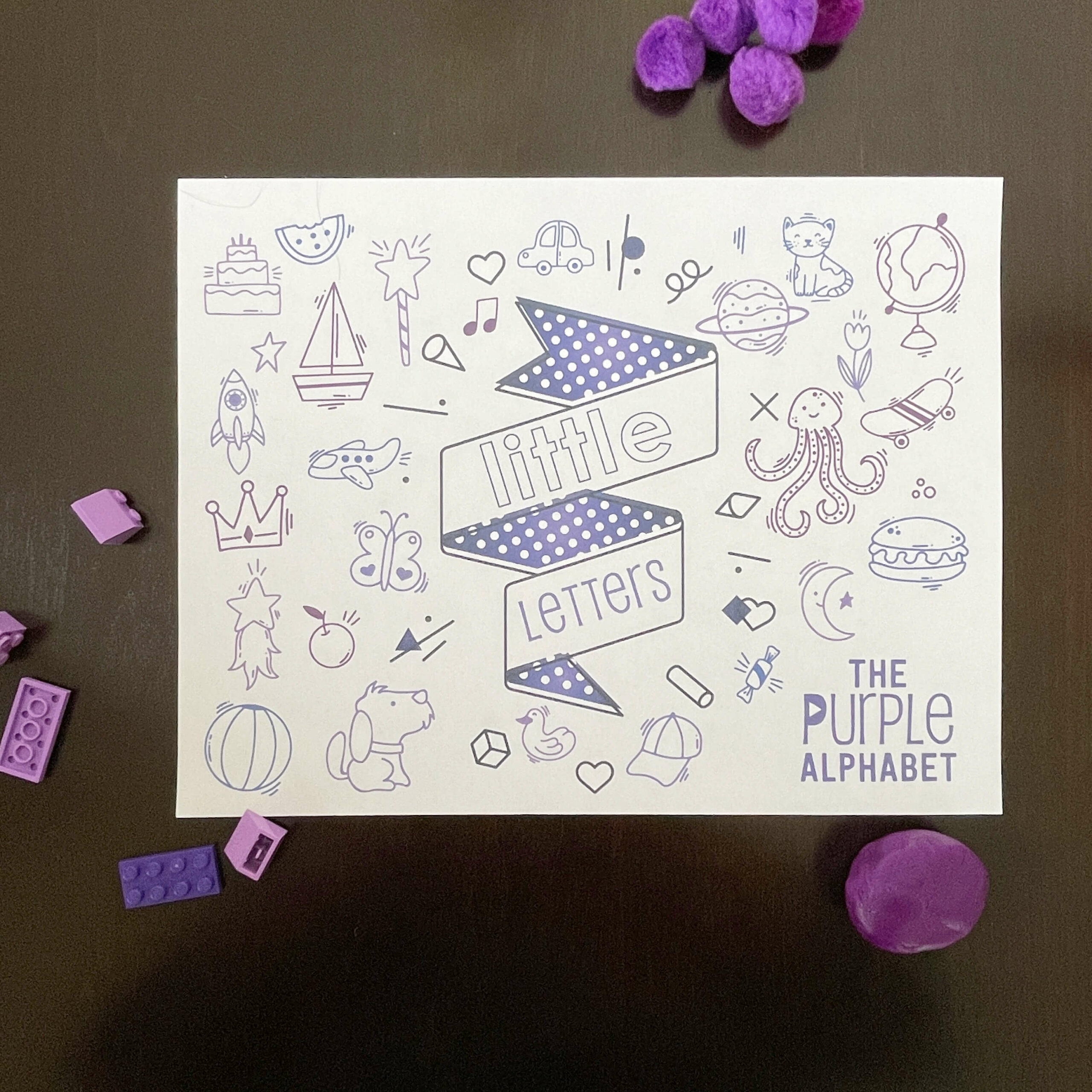 Dough Mats Little Letters Cover
